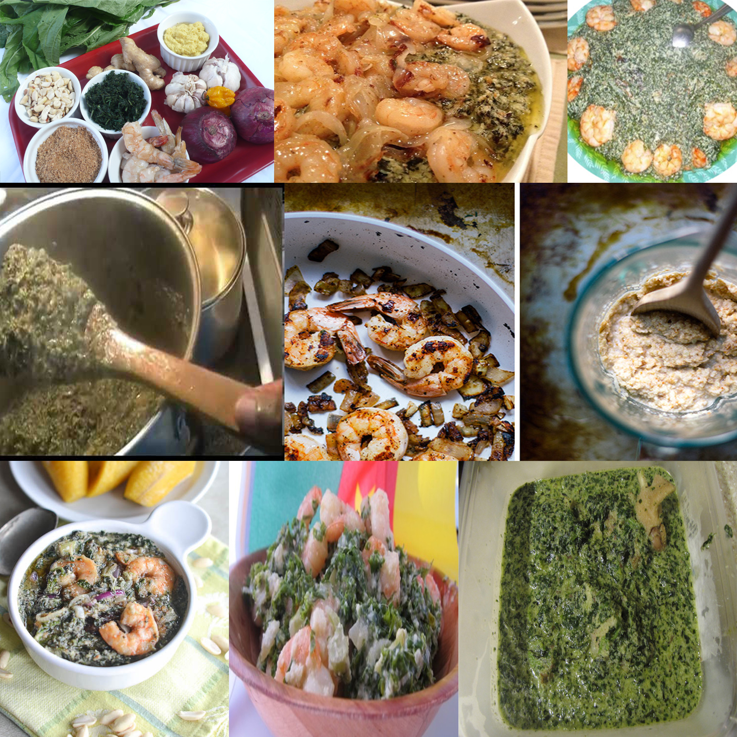 Cameroonian Cuisine Display